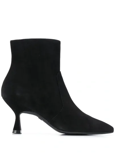 Stuart Weitzman Stiched-panels 75mm Boots In Black