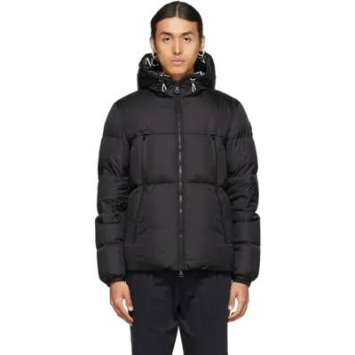 Moncler Montcla Hooded Padded Jacket In Black