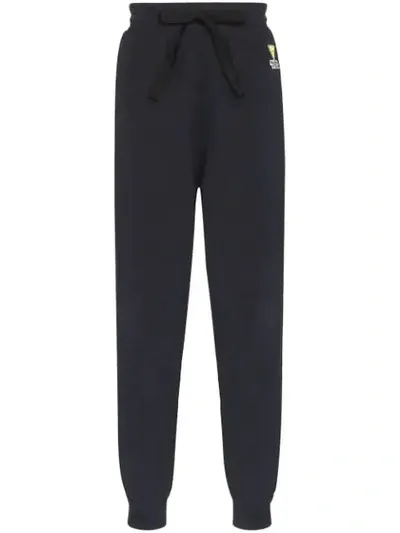 Maison Kitsuné Jogging Pants In Blue