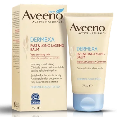 Aveeno Dermexa Fast And Long Lasting Balm 75ml