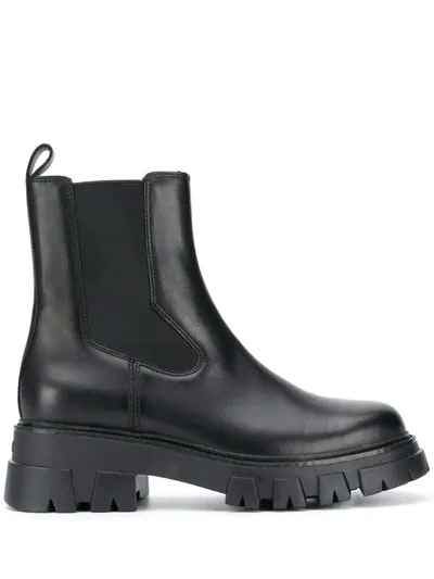 Ash Loyd Chelsea Boots In Black