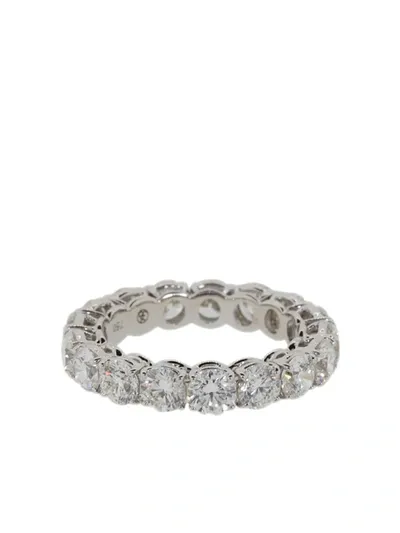 Bayco 18kt White Gold Diamond Ring In Metallic