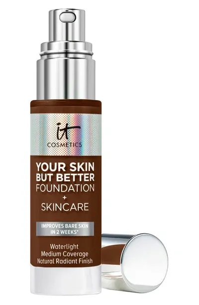 It Cosmetics Your Skin But Better Foundation + Skincare Deep Cool 62 1 oz/ 30 ml