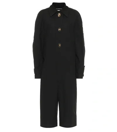 Bottega Veneta Black Short Jumpsuit