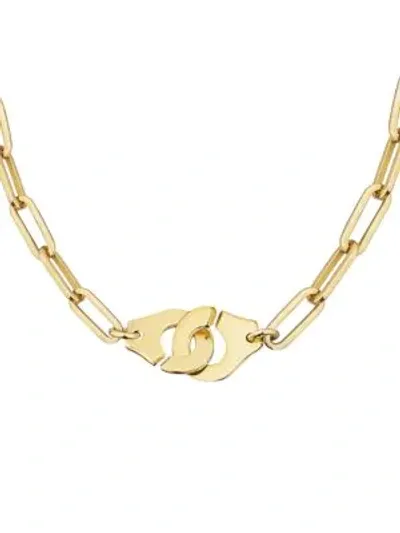 Dinh Van Women's Menottes 18k Yellow Gold Chain Necklace