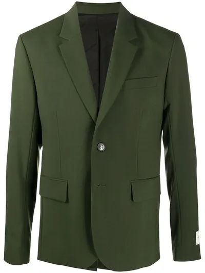 Zadig & Voltaire Version Logo-patch Blazer In Green