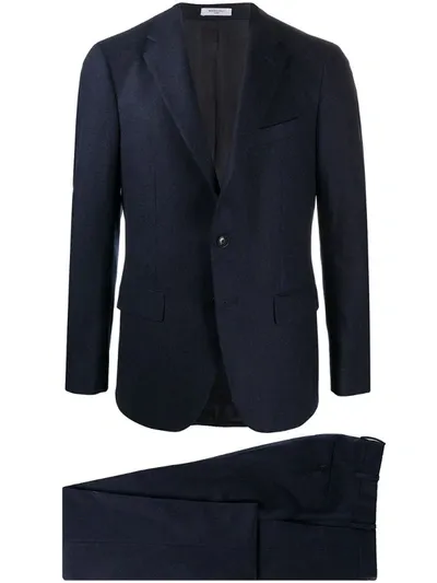 Boglioli Single-breasted Two-piece Suit In Blue