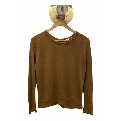 Pre-owned Hope Linen Knitwear In Brown