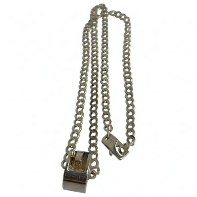 Pre-owned Gucci Silver Necklace