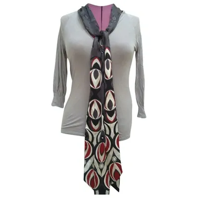 Pre-owned Ted Baker Grey Viscose Top