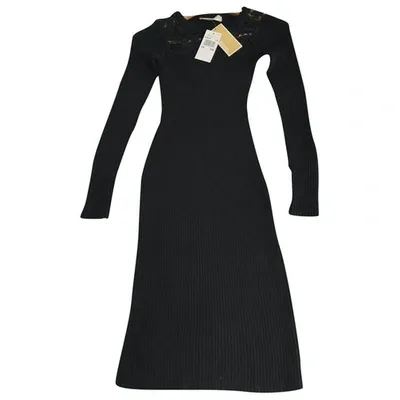 Pre-owned Michael Kors Mid-length Dress In Black