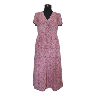 Pre-owned By Timo Maxi Dress In Pink