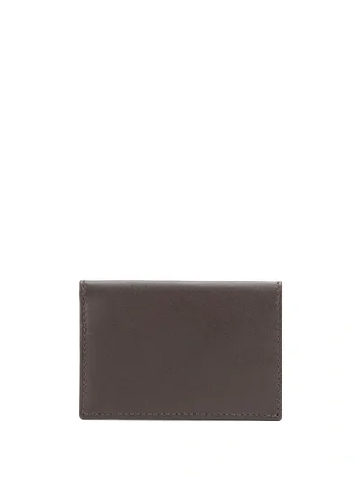 Comme Des Garçons Sa6400 Slim Wallet In Brown