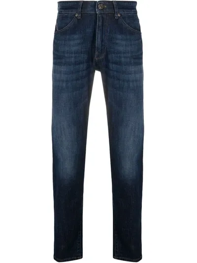 Pt05 Mid-rise Slim-fit Jeans In Blue