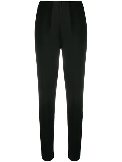 Pierantoniogaspari Slim Fit Trousers In Black