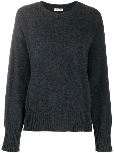 P.a.r.o.s.h Wells Fine Knit Jumper In Grey