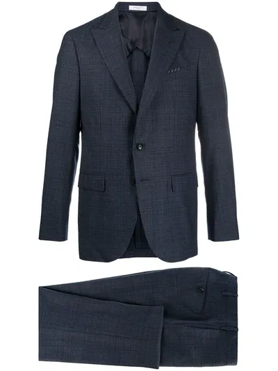 Boglioli Single-breasted Two-piece Suit In Blue