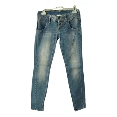 Pre-owned Cycle Slim Jeans In Blue