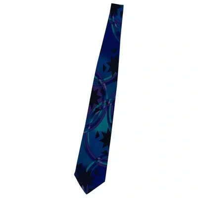 Pre-owned Versace Silk Tie In Multicolour