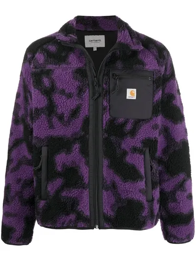 Carhartt Prentis Liner Fleece Jacket In Purple