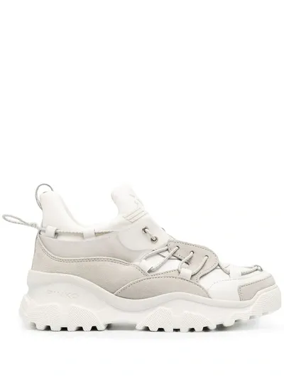 Pinko Chunky Low Top Sneakers In White