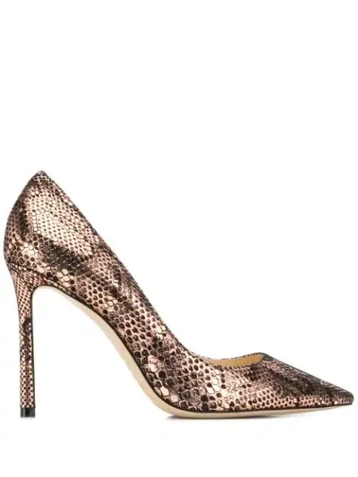 Jimmy Choo Romy 100 Pumps In Black