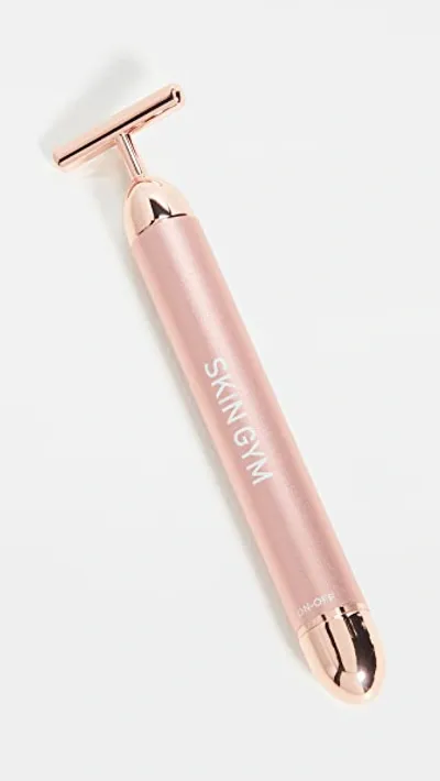 Skin Gym Beauty Lifter Vibrating T-bar Tool In Rose Gold