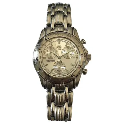 Pre-owned Tissot Watch In Silver