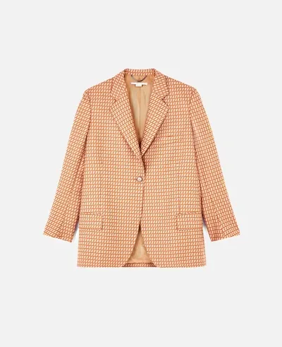 Stella Mccartney Elaine Tailored Jacket In Beige