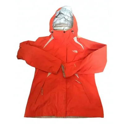 Pre-owned The North Face Parka In Orange