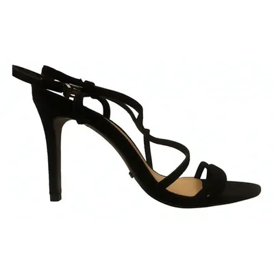 Pre-owned Schutz Sandals In Black