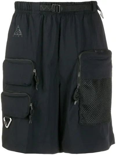 Nike Cargo-pocket Shorts In Black