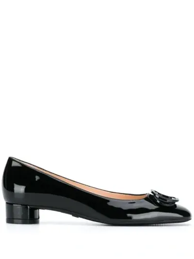 Stuart Weitzman Anicia Low-heel Pumps In Black