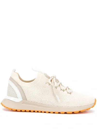 Michael Michael Kors Low-top Mesh Sneakers In Neutrals