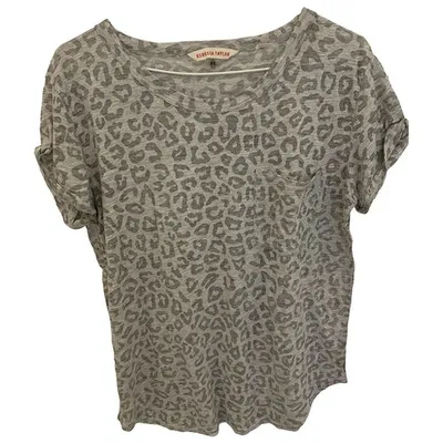 Pre-owned Rebecca Taylor Grey Cotton Top