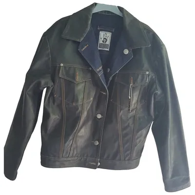 Pre-owned Jean Paul Gaultier Jacket In Black