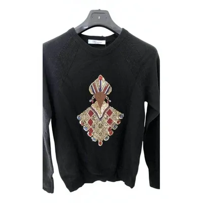 Pre-owned Blumarine Wool Jumper In Black