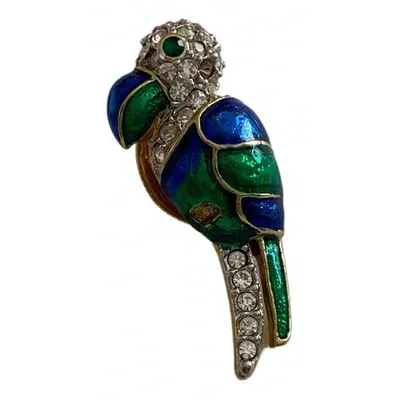 Pre-owned Swarovski Pin & Brooche In Multicolour