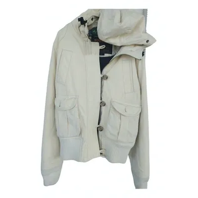 Pre-owned Woolrich Jacket In White