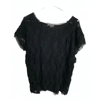 Pre-owned Vince Black Cotton Top