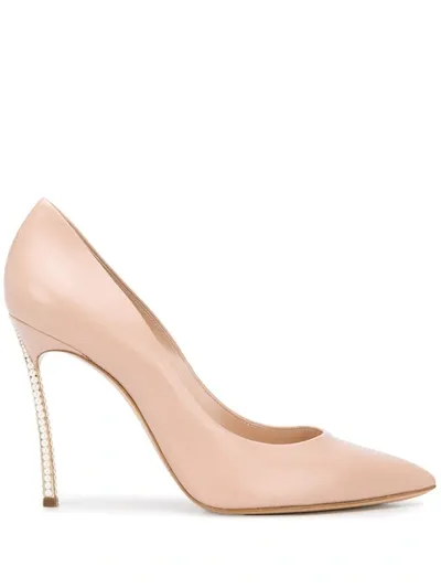 Casadei Pointed Toe Pumps In Pink