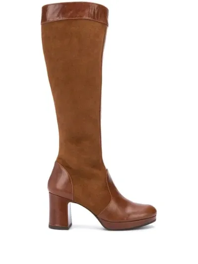 Chie Mihara Heral Knee Length Boots In Brown