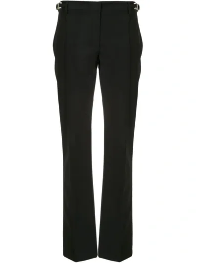 Alyx Pintuck Straight-leg Trousers In Black