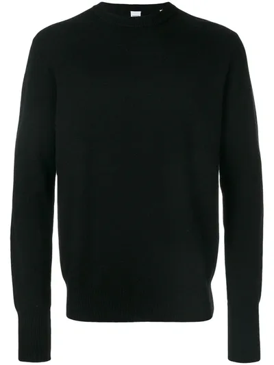 Aspesi Crew Neck Jumper In Black