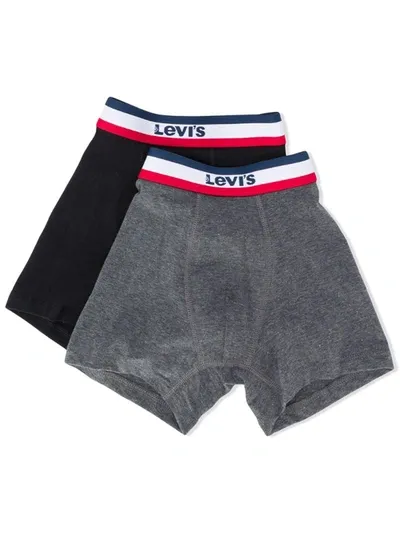 Levi's Kids' 3 Pack Boxers In Black