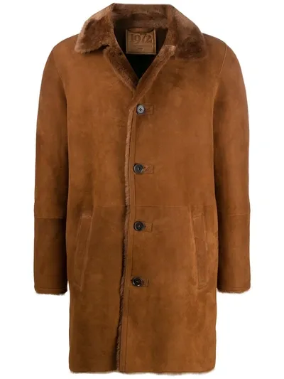 Desa 1972 Single-breasted Coat In Green