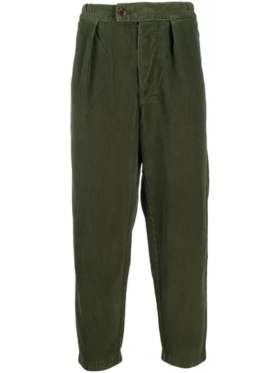 Barbour Jumbo Corduroy Trousers In Green