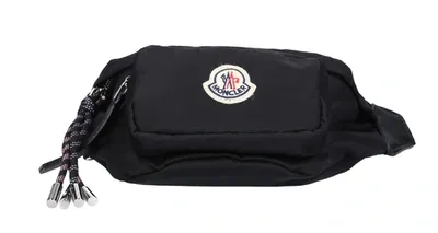 Moncler Women Belt Bag Felice Nylon Logo Black