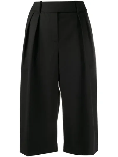 Alexandre Vauthier Tailored Knee-length Shorts In Black