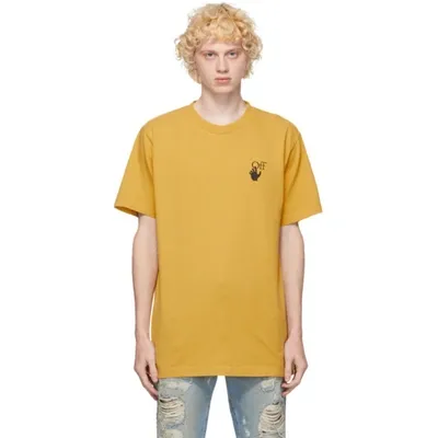 Off-white Agreement Oversize T-shirt In 1610 Yelblk